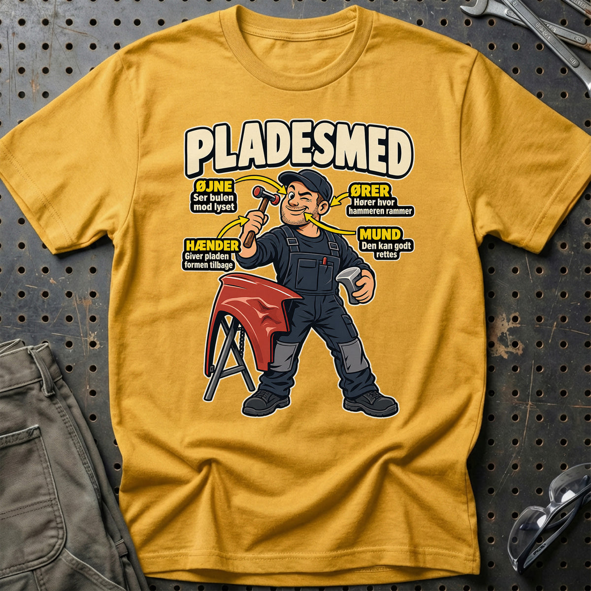 
Produktbillede af Pladesmed – Anatomi T-Shirt