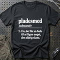 
Pladesmed – Definition T-Shirt – Sort