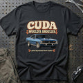 
Plymouth Hemi Cuda 1970 – Cuda Would'a Should'a T-Shirt – Sort