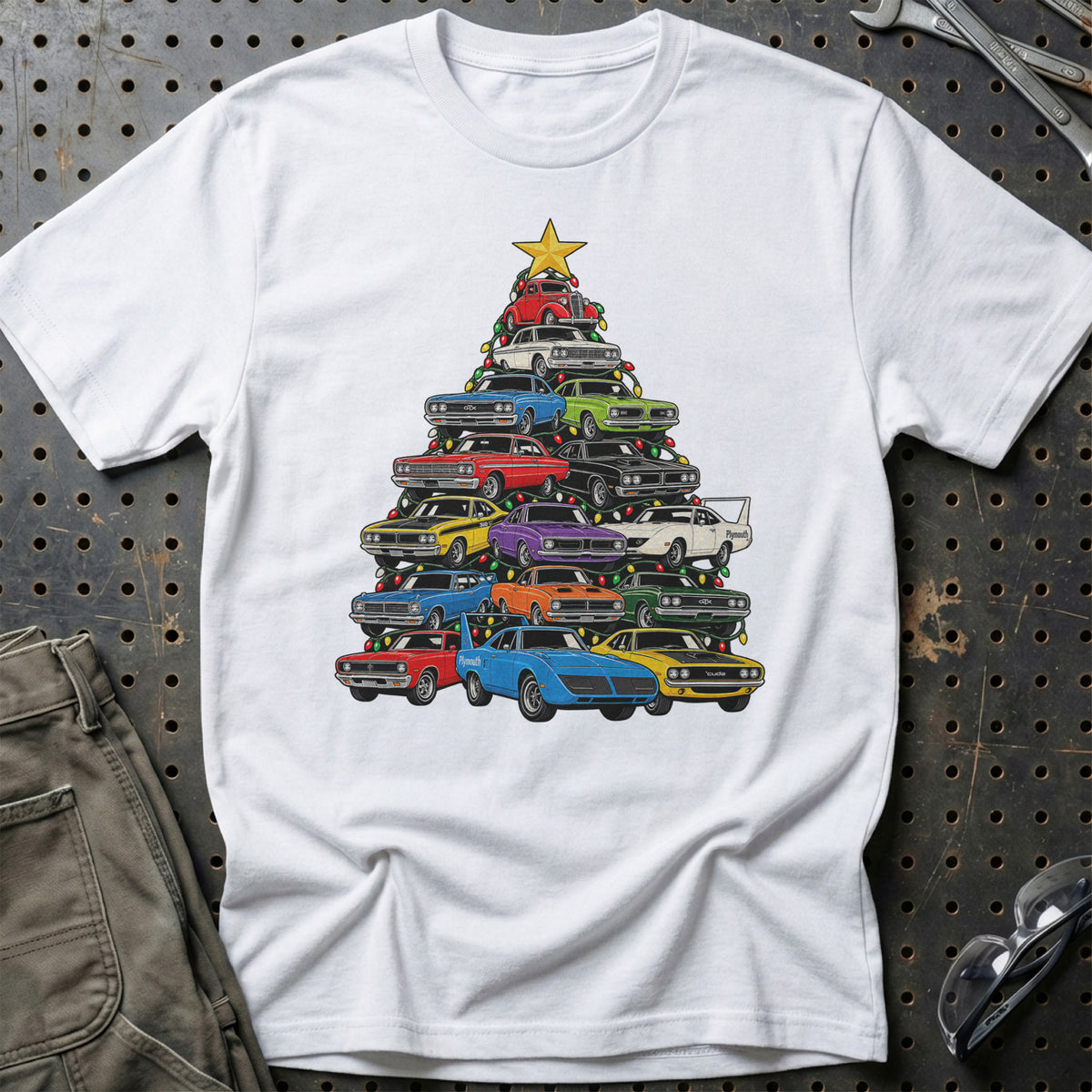 
Produktbillede af Plymouth Juletræ T-Shirt