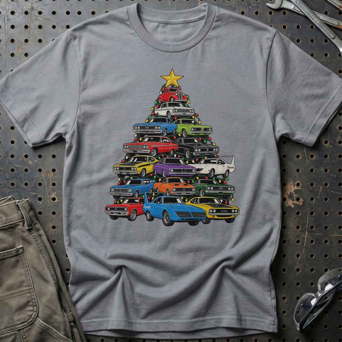 
Produktbillede af Plymouth Juletræ T-Shirt