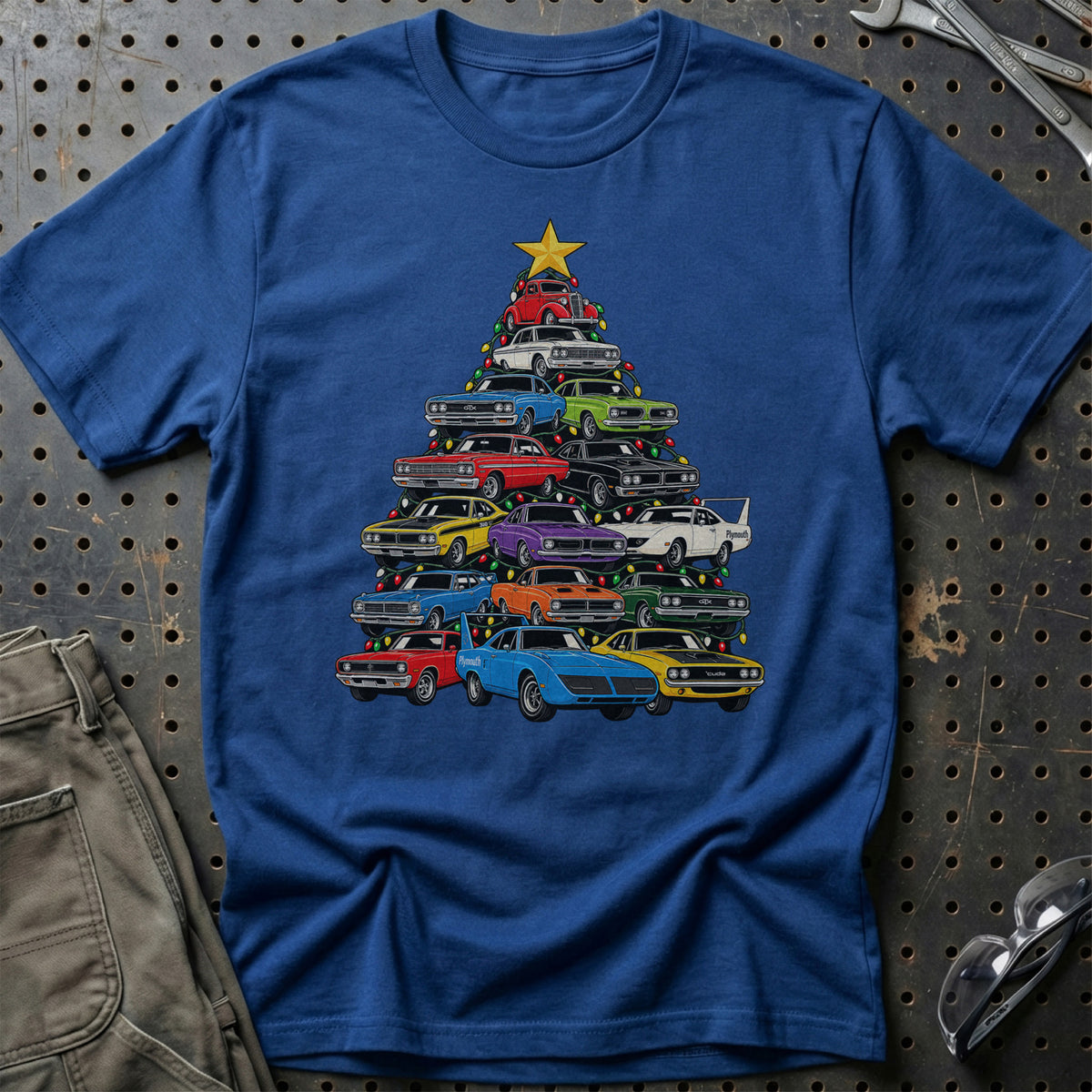 
Produktbillede af Plymouth Juletræ T-Shirt
