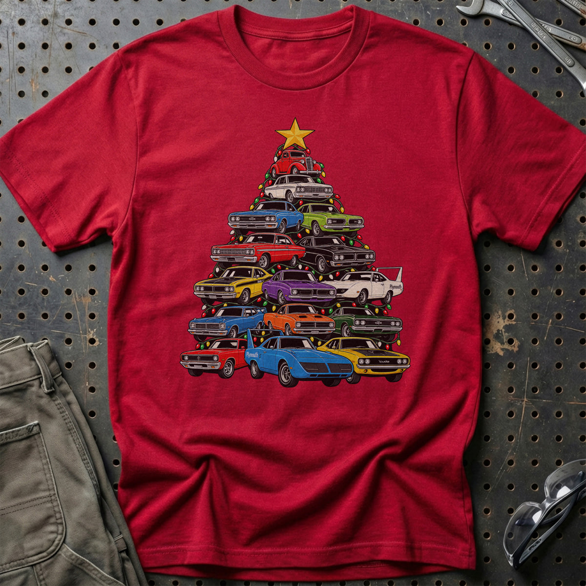 
Produktbillede af Plymouth Juletræ T-Shirt