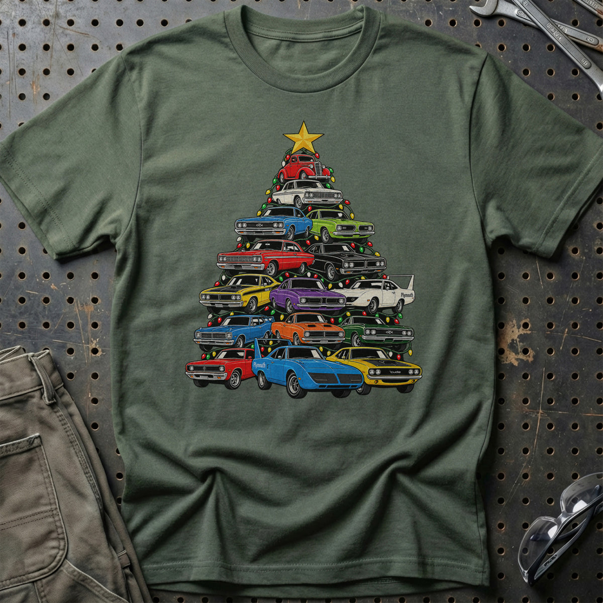 
Produktbillede af Plymouth Juletræ T-Shirt