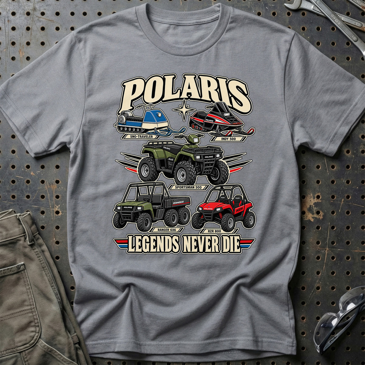 
Produktbillede af Polaris Legends Never Die T-Shirt