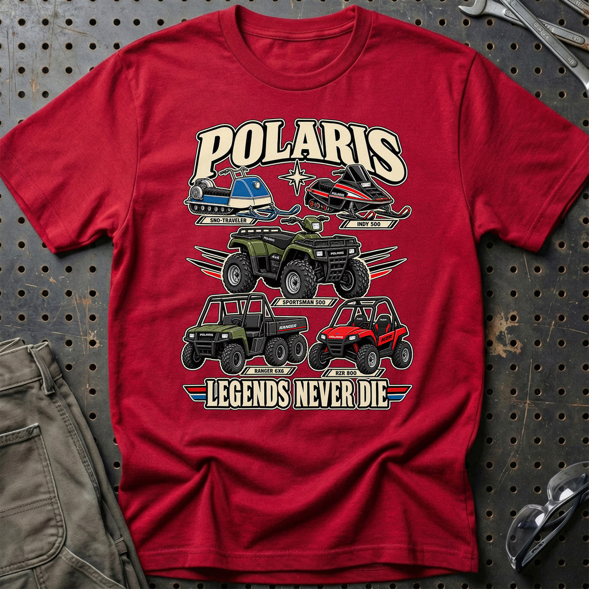 
Produktbillede af Polaris Legends Never Die T-Shirt