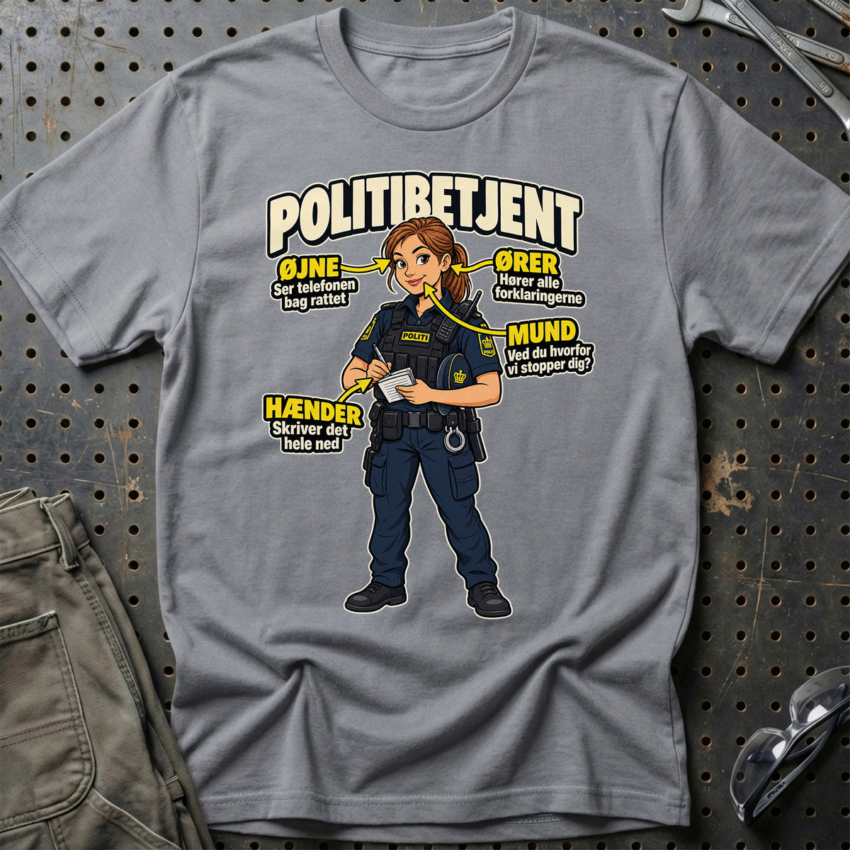 
Produktbillede af Politibetjent – Anatomi T-Shirt