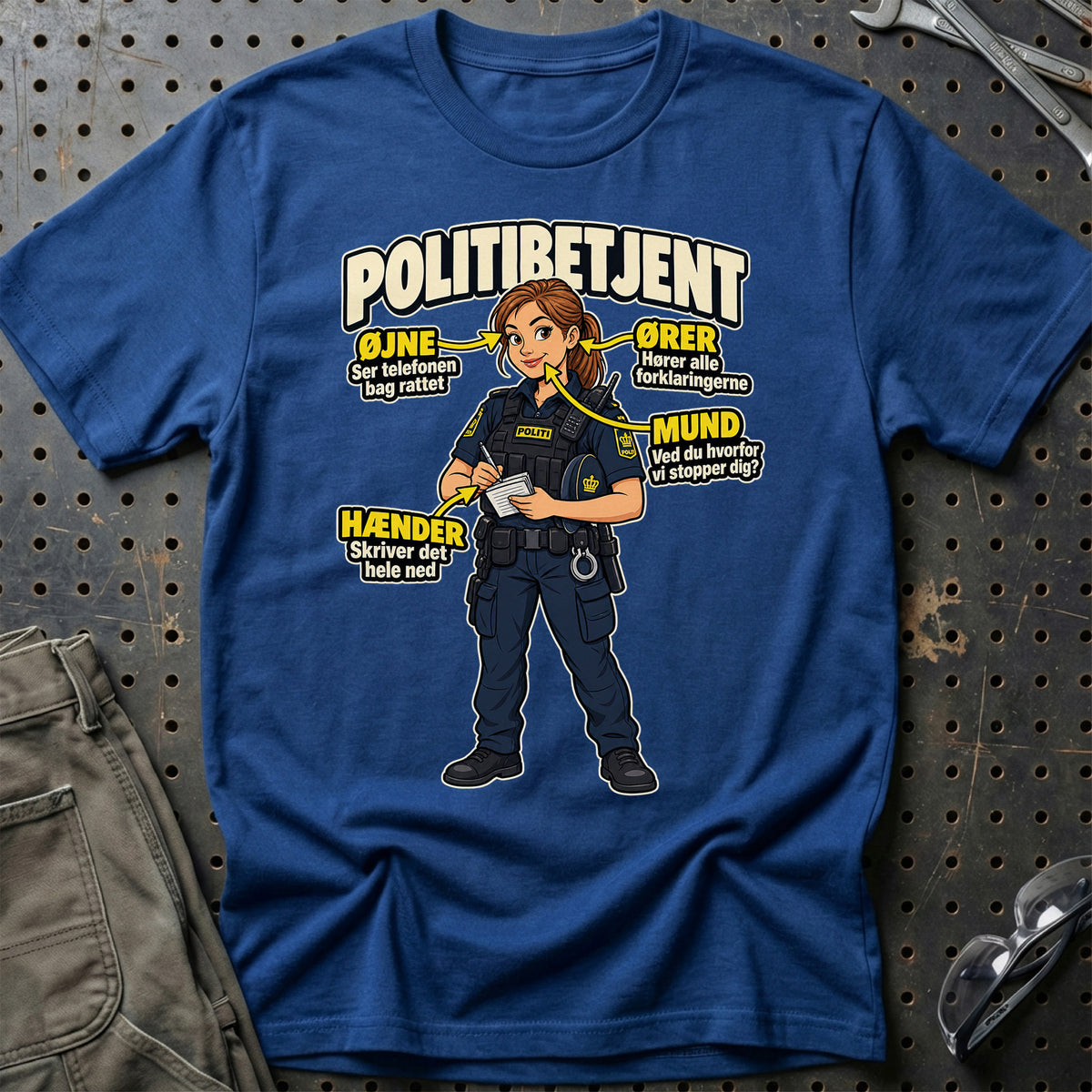 
Produktbillede af Politibetjent – Anatomi T-Shirt