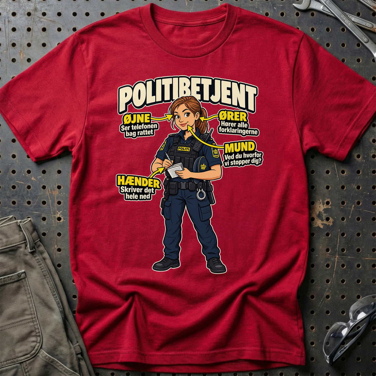 
Produktbillede af Politibetjent – Anatomi T-Shirt