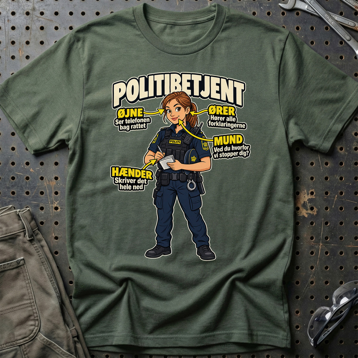
Produktbillede af Politibetjent – Anatomi T-Shirt