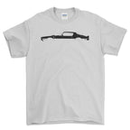 Pontiac Firebird Trans-Am 1970-1973 Silhuet T-Shirt-Beklædning-Pontiac-Garage Culture Shop- garage - man cave - merchandise