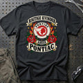 
Produktbillede af Pontiac Rigtige Kvinder Kører – Roser og Flammer T-Shirt