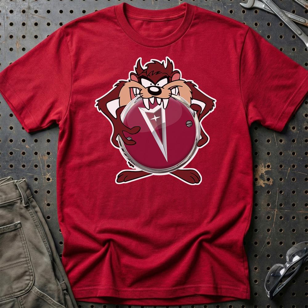 Pontiac TAZ T-Shirt-Beklædning-Pontiac-Rød-S-Garage Culture Shop- garage - man cave - merchandise