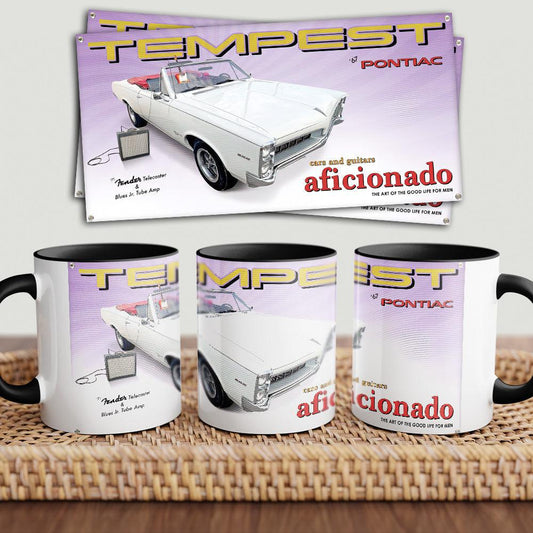 Pontiac Tempest "To Toner" Vintage Keramisk Krus-Krus-Pontiac-Garage Culture Shop- garage - man cave - merchandise