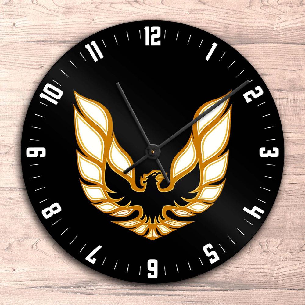 Pontiac Trans Am Vægur Rundt-Clock-Pontiac-Garage Culture Shop- garage - man cave - merchandise
