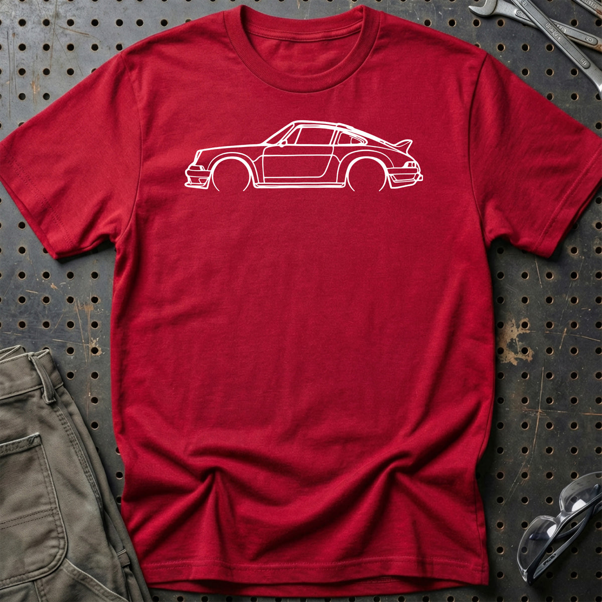 
Produktbillede af Porsche 911 964 S Singer Outline T-Shirt