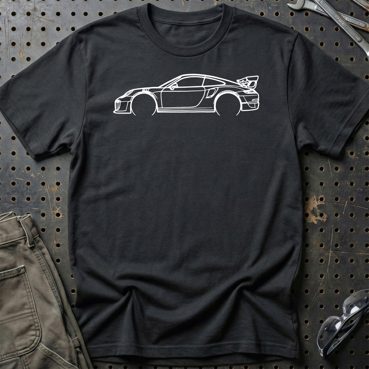 
Produktbillede af Porsche 911 991 GT2 RS Outline T-Shirt