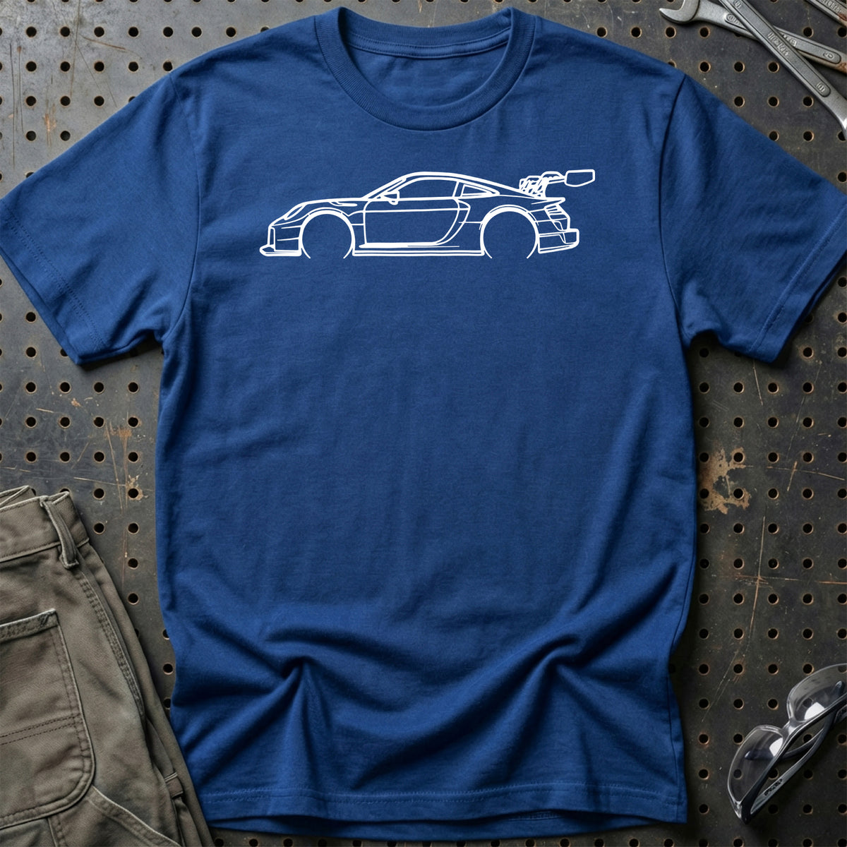 
Produktbillede af Porsche 911 GT2 RS Clubsport Outline T-Shirt
