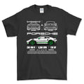 Porsche 911 GT3 RS T-Shirt-Beklædning-Porsche-Sort-S-Garage Culture Shop- garage - man cave - merchandise