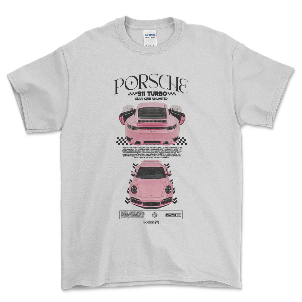 Porsche 911 Turbo - Unisex T-Shirt-Beklædning-Porsche-Garage Culture Shop- garage - man cave - merchandise