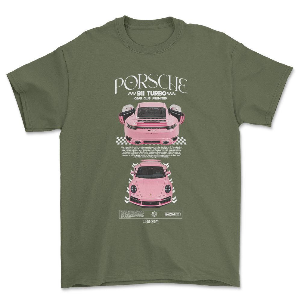 Porsche 911 Turbo - Unisex T-Shirt-Beklædning-Porsche-Garage Culture Shop- garage - man cave - merchandise