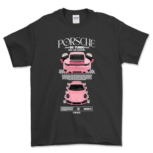 Porsche 911 Turbo - Unisex T-Shirt-Beklædning-Porsche-Garage Culture Shop- garage - man cave - merchandise
