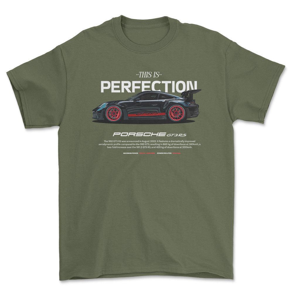 Porsche 992 - Unisex T-Shirt-Beklædning-Porsche-Blå Royal-S-Forside-Garage Culture Shop- garage - man cave - merchandise
