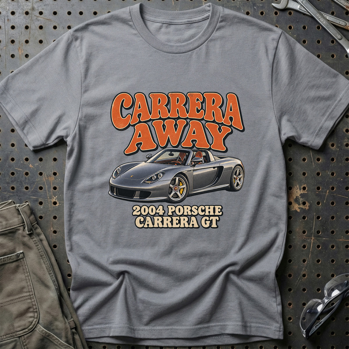 
Porsche Carrera GT 2004 – Carrera Away T-Shirt – Grå Sport