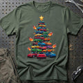 
Produktbillede af Porsche Juletræ Christmas Tree T-Shirt