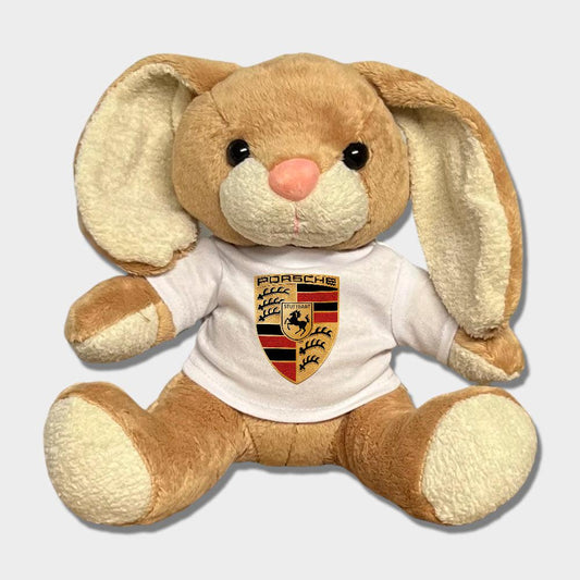 Porsche Plysdyr Kanin, Bunny-Bamse-Porsche-Garage Culture Shop- garage - man cave - merchandise