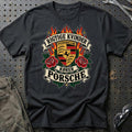 
Produktbillede af Porsche Rigtige Kvinder Kører – Roser og Flammer T-Shirt