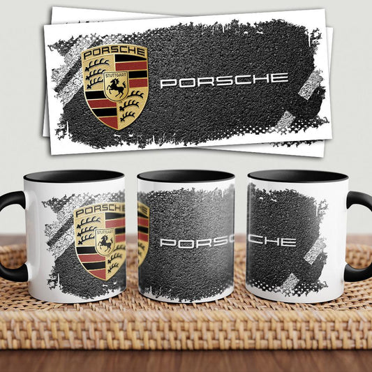 Porsche "To Toner" Vintage Keramisk Krus-Krus-Porsche-Garage Culture Shop- garage - man cave - merchandise