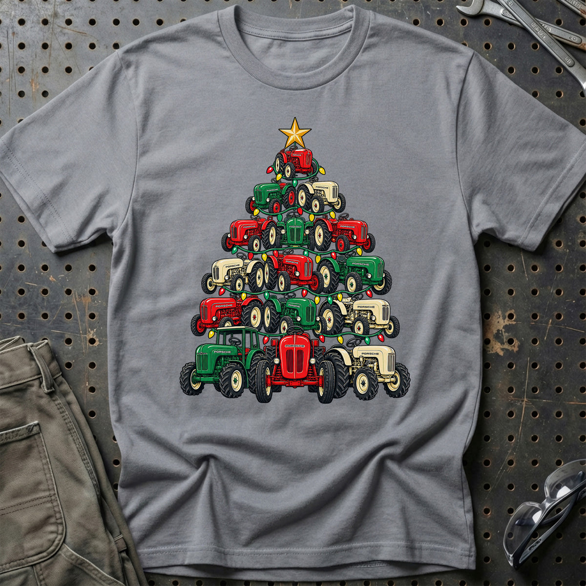 
Produktbillede af Porsche Traktor Juletræ T-Shirt
