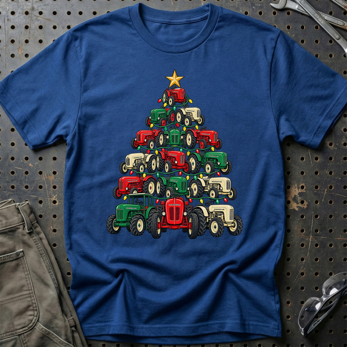 
Produktbillede af Porsche Traktor Juletræ T-Shirt