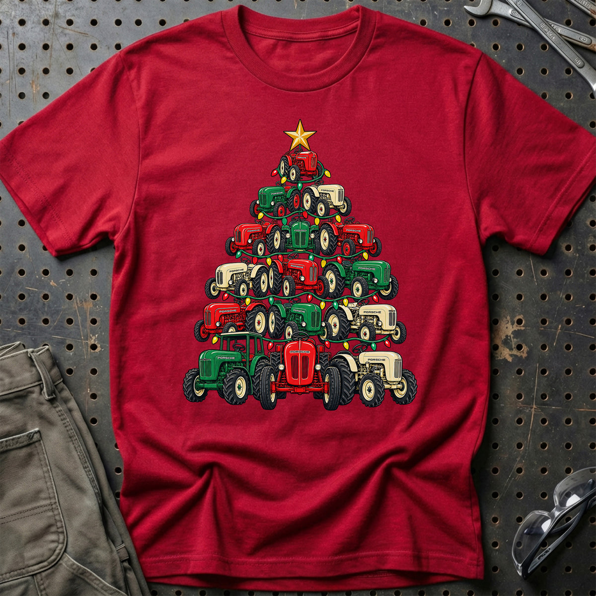 
Produktbillede af Porsche Traktor Juletræ T-Shirt