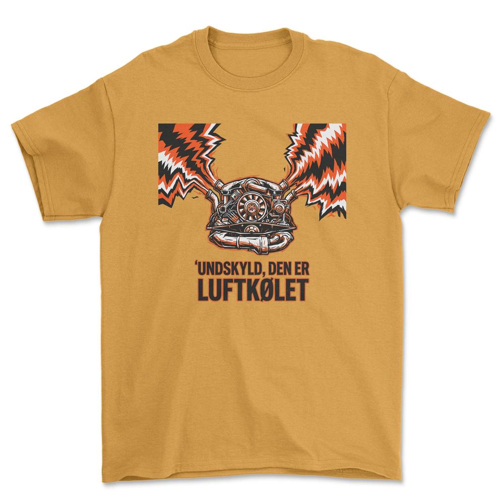 Porsche Undskyld, Den Er Luftkølet T-Shirt-Beklædning-Porsche-Garage Culture Shop- garage - man cave - merchandise