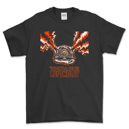 Porsche Undskyld, Den Er Luftkølet - Unisex T-Shirt-Beklædning-Porsche-Garage Culture Shop- garage - man cave - merchandise