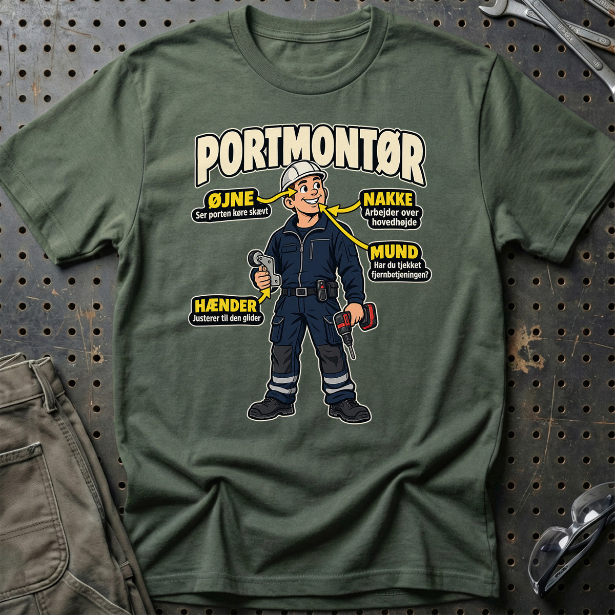 
Produktbillede af Portmontør – Anatomi T-Shirt