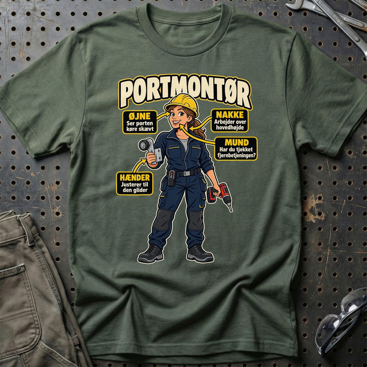 
Produktbillede af Portmontør – Anatomi T-Shirt