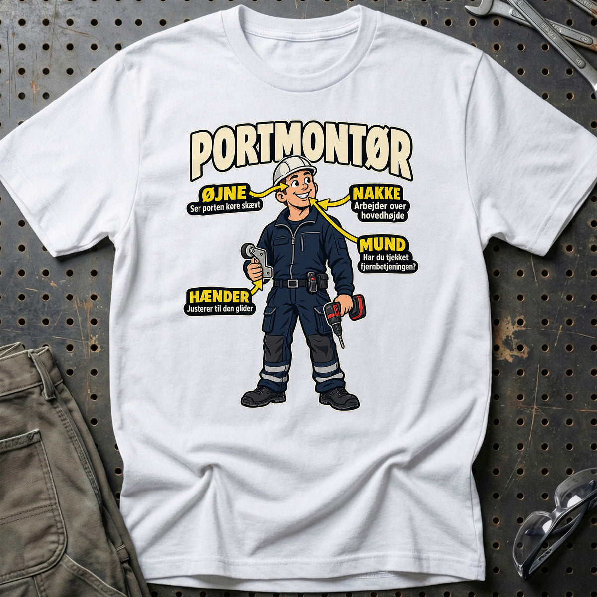 
Produktbillede af Portmontør – Anatomi T-Shirt