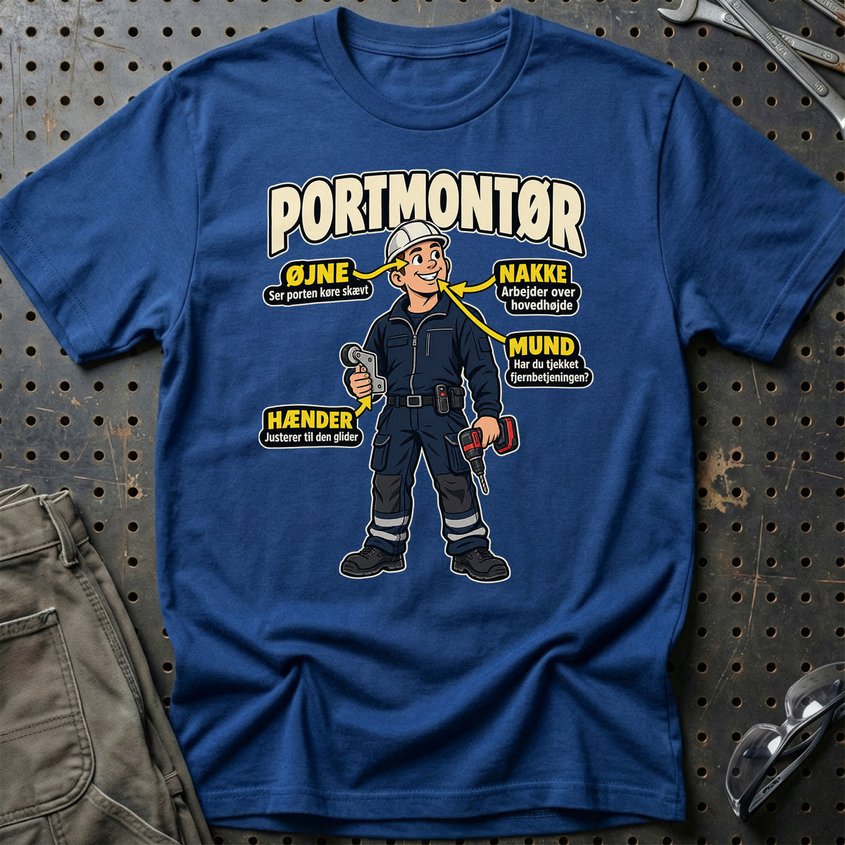
Produktbillede af Portmontør – Anatomi T-Shirt