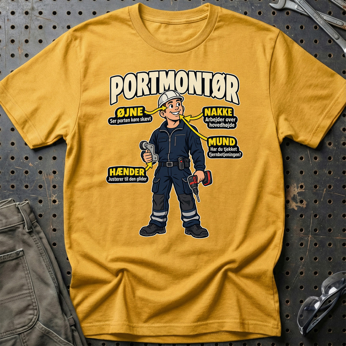 
Produktbillede af Portmontør – Anatomi T-Shirt