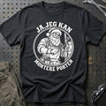 
Portmontør – Santa Kan Det – Jul T-Shirt – Sort