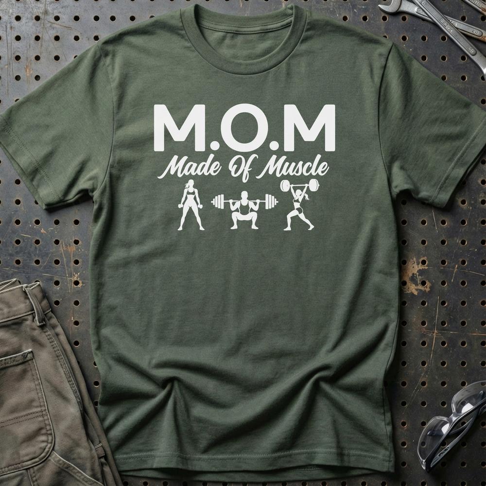 
Produktbillede af Privat Lea Vincentsen – M.O.M – Made Of Muscle T-Shirt