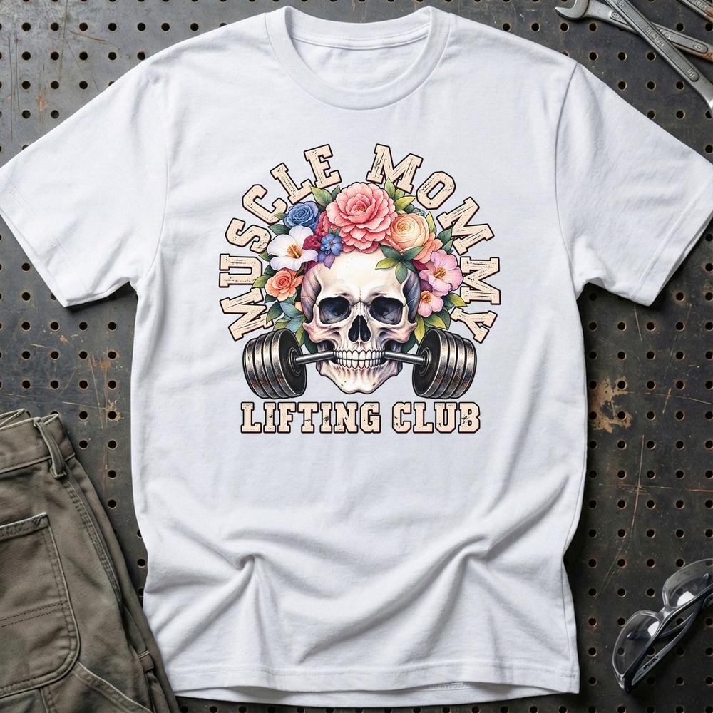 
Produktbillede af Privat Lea Vincentsen – Muscle Mommy Lifting Club T-Shirt