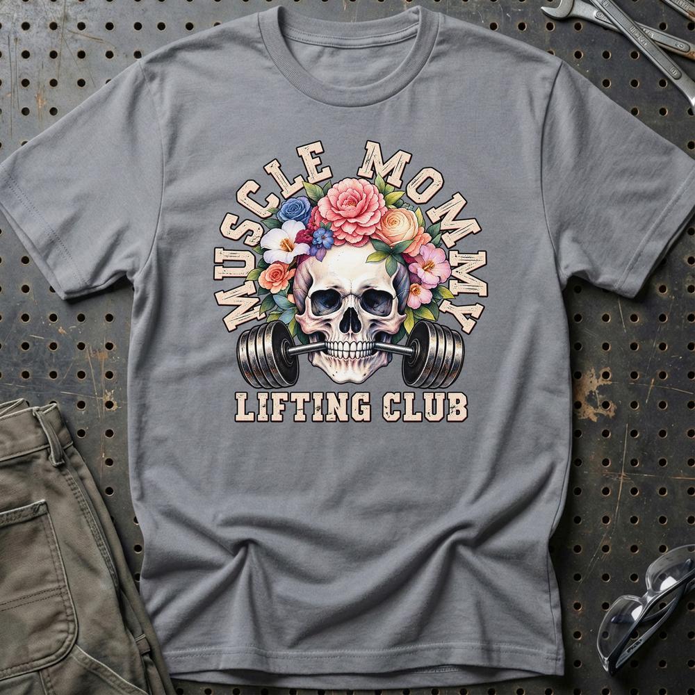 
Produktbillede af Privat Lea Vincentsen – Muscle Mommy Lifting Club T-Shirt