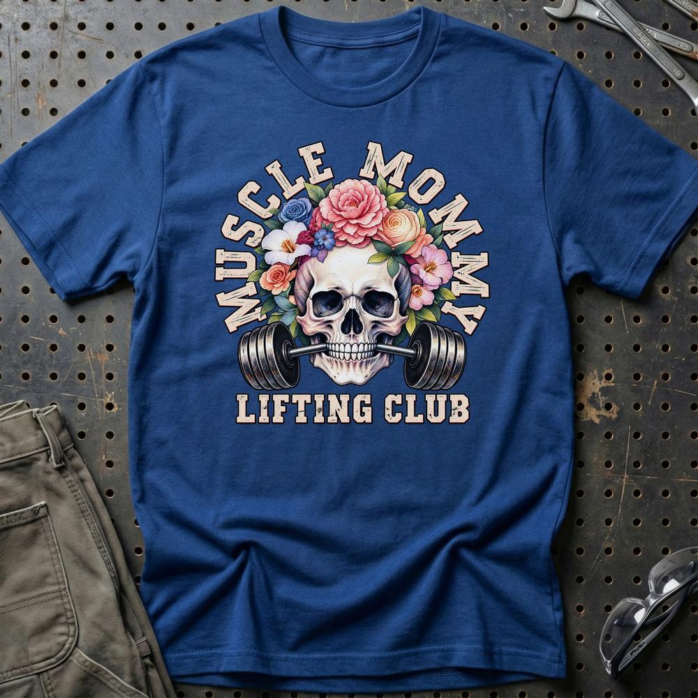 
Produktbillede af Privat Lea Vincentsen – Muscle Mommy Lifting Club T-Shirt