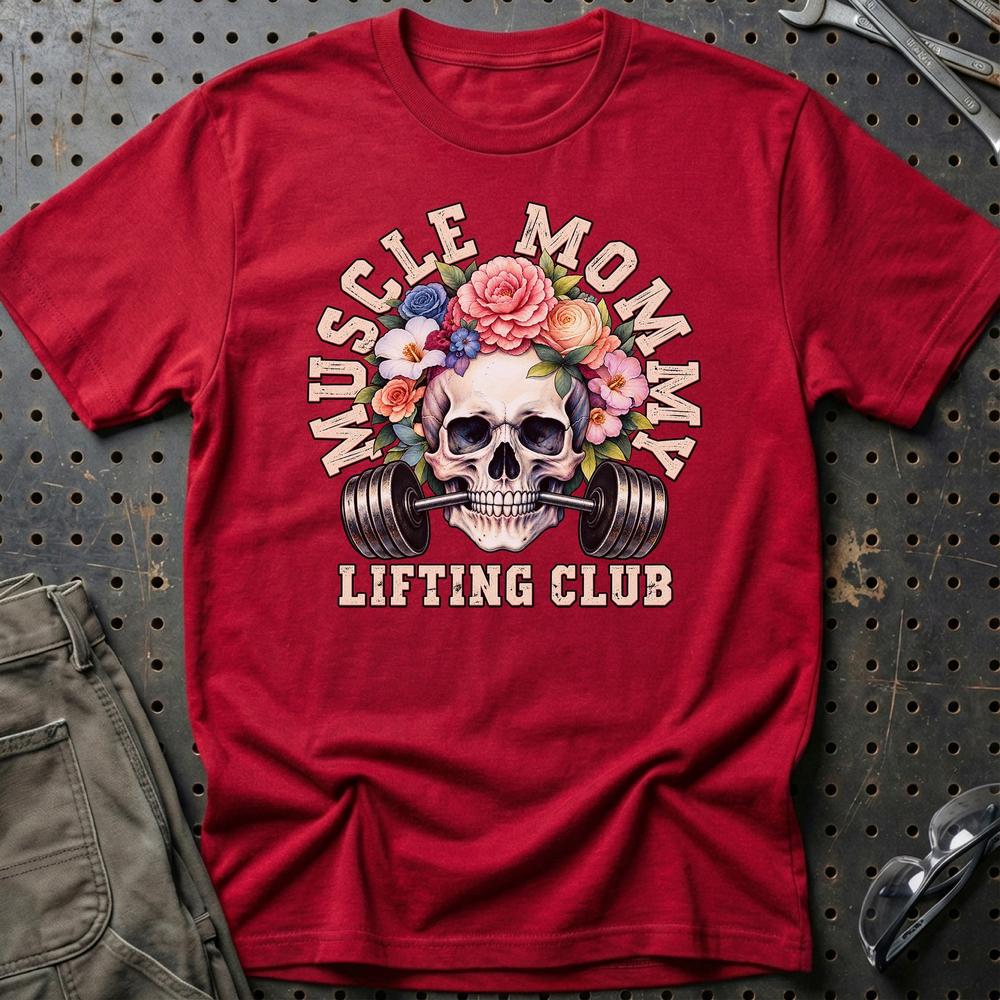 
Produktbillede af Privat Lea Vincentsen – Muscle Mommy Lifting Club T-Shirt