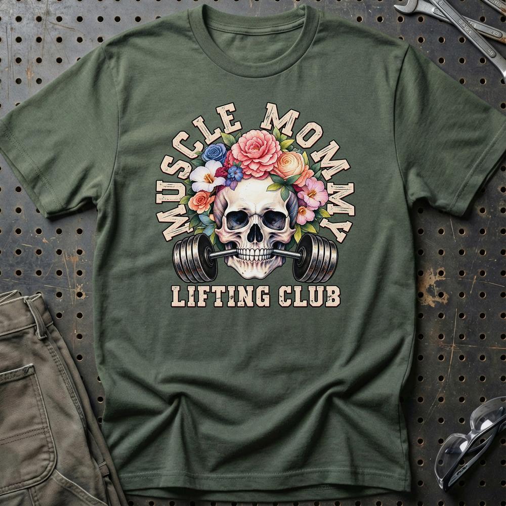 
Produktbillede af Privat Lea Vincentsen – Muscle Mommy Lifting Club T-Shirt