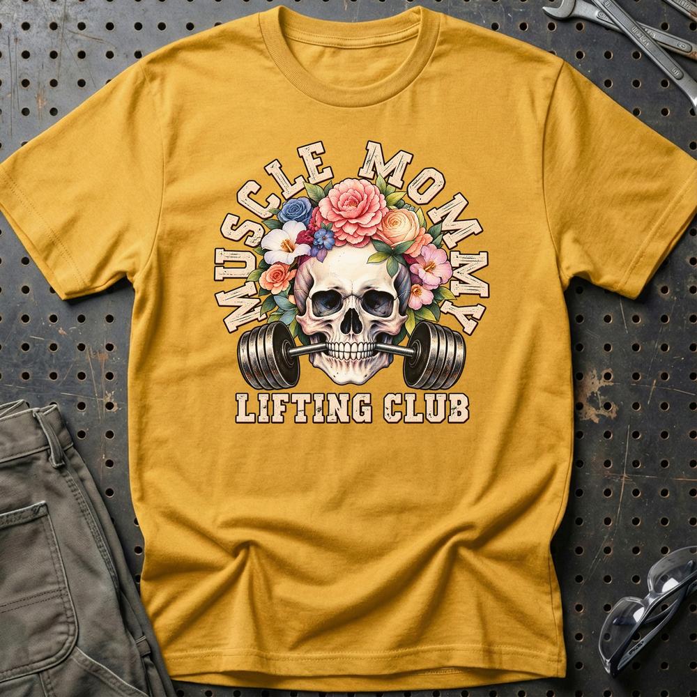 
Produktbillede af Privat Lea Vincentsen – Muscle Mommy Lifting Club T-Shirt
